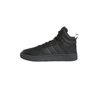 adidas Hombre Hoops 3.0 Mid Lifestyle Basketball Classic Fur Lining Winterized Shoes, Core Black / Carbon / Cloud White, 43 1/3 EU