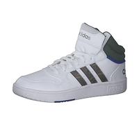 adidas Hoops 3.0 Mid, Zapatillas Hombre, Ftwr White Green Oxide Team Royal Blue, 44 EU
