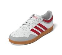 adidas Hoops 4.0 Basketball, Zapatillas Unisex Adulto, White Better Scarlet Gum, 48 EU