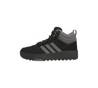 adidas Hoops 4.0 Mid J Zapatos 4, Core Black/Grey Four/Core Black, 4 UK Niño, Core Black Grey Four Core Black, 36.5 EU