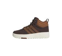 adidas Hoops 4.0 Mid J Zapatos 5.5, marrón Sombra/Color Proveedor/Blanco Roto, Reino Unido Niño, Shadow Brown Supplier Color Off White, 38.5 EU