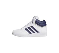 adidas Hoops 4.0 Mid Shoes, Zapatillas, Unisex Adulto, FTWR White/Dark Blue/Grey Two, 46 EU