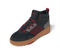 adidas Hoops 4.0 Mid Shoes, Zapatos Unisex Adulto, Aurora Ink/Better Scarlet/GUM4, 44 EU