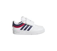 adidas Unisex bebé Hoops 4.0 Shoes, FTWR White/Dark Blue/Better Scarlet, 27 EU