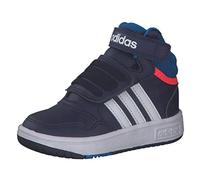 adidas Hoops Mid 3.0 AC, Basketball Shoe Unisex bebé, Dark Blue/Blue Rush/Turbo, 24 EU