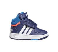 Adidas Hoops Mid 3.0 AC I, Sneaker, Dark Blue/Blue Rush/Turbo, 23.5 EU