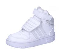 adidas Hoops Mid Shoes, Zapatillas Unisex niños, Cloud White Cloud White Cloud White, 27 EU