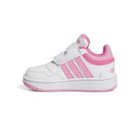 adidas Hoops Shoes, Zapatilla de Deporte Unisex niños, FTWR White Bliss Pink Pulse Magenta, 27 EU