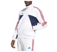 adidas House of Tiro Nations Pack - Chaqueta deportiva para hombre, Blanco/Rojo colegiado/azul verdadero/azul marino universitario, L
