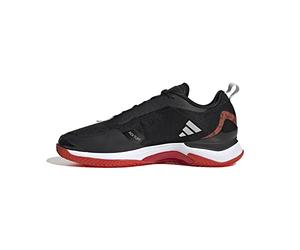 ADIDAS HQ8409 Avacourt Clay Sneaker Female Core Black/Taupe Met./Better Scarlet EU 40 2/3