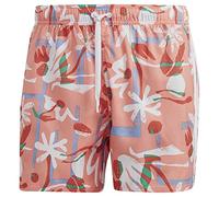 ADIDAS HT2122 FLO CLX VSL Swimsuit Men's Coral Fusion/White XL