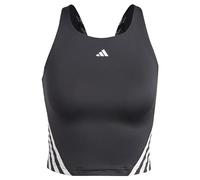 ADIDAS HT9430 W ICNS 3S TK T-Shirt Mujer Black/White Tamaño M