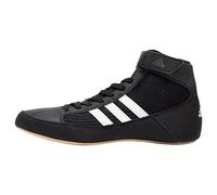 Adidas HVC K - Zapatos de Boxeo Unisex para niños, Negro, Negro, 37 1/3 EU