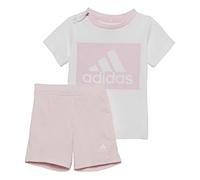 Adidas I BL T Set, Unisex Baby, Top:White/Clear Pink Bottom:Clear Pink/White, 1824