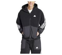 adidas IB6130 M FI 3S FZ Q4 Sweatshirt Unisex Adult Black Tamaño XS