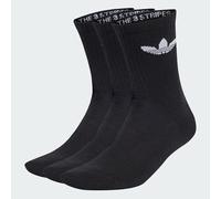 ADIDAS IJ5613 TRE CRW SCK 3PP Socks Unisex Adult black Tamaño S
