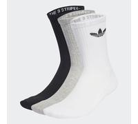 ADIDAS ORIGINALS Calcetines 'Trefoil' gris moteado / negro / blanco 41-43 gris moteado / negro / blanco