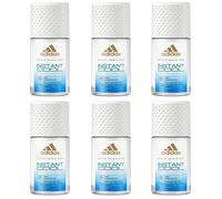 adidas Instant Cool Desodorante Roll-On Active Skin & Mind para ella, con aceite de menta y con fórmula respetuosa con la piel con 24 desodorantes, protección contra la sudoración fuerte y el olor