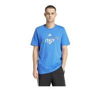Adidas - Italia Figc Nazionale Italiana Camiseta - Sport - Hombre - Azul - L -