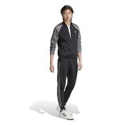 Adidas IY9858 - Chaqueta con cremallera para hombre, color negro y gris, Negro., XL