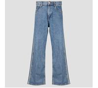 adidas Jeans FIREBIRD ADICOLOR DENIM JEANS MID-RISE STRAIGHT LEG in Azul US 34