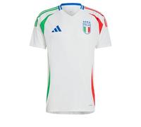 adidas Jersey de Manga Corta Visitante Italia 24, Blanco, M para Hombre