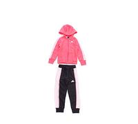 adidas Jg Hood Cot TS Conjunto Deportivo, Niñas, rosbas/Rosglo/Blanco, 170 (14/15 años)