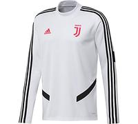 adidas Juve TR Top Sudadera, Hombre, Blanco (White/Black), XL