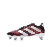 adidas Kakari Z.1 SG - Zapatillas de rugby negro/rojo