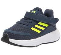 adidas Kids Duramo SL Shoes Running, Crew Navy/Solar Yellow/Halo Silve, 4 US Unisex Toddler