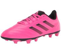 adidas Kids Goletto VIII Firm Ground Soccer Shoe, Team Shock Pink/Core Black/Core Black, 10 US Unisex Toddler