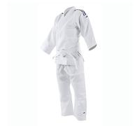 Adidas - Kimono de iniciación al Judo ADIJ180 (cinturón no Incluido, con pantalón de Cintura elástica) Blanco Blanco Talla:140/150