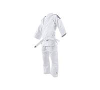 adidas - Kimono de Judo, Niño, Evolutivo - J200E, 1m20-1m30, blanco, 1m20 - 1m30