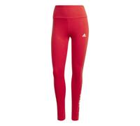 Adidas Leggings Essentials High-Waisted Logo W Pantalone aderente da donna Red