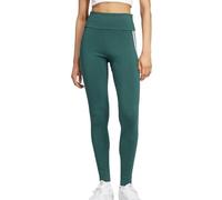 adidas - Leggings para mujer, 3 rayas, color verde