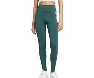 adidas - Leggings para mujer, 3 rayas, color verde
