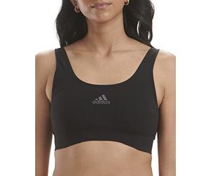 adidas Lg Scoop Lounge Bra, Sujetador Estilo Corsé para Mujer, Negro, XS
