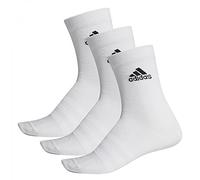 Adidas Light Crew 3PP Socks, Unisex Adulto, White/White/White, L