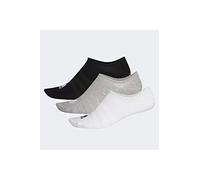 ADIDAS Light NOSH 3PP Socks, Unisex-Adult, Medium Grey Heather/White/Black, M