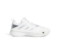 adidas Lillard Dame Certified 2 Low Trainers, Zapatillas de Baloncesto Unisex Adulto, Core White/Core Black/Silver Met, 44 2/3 EU