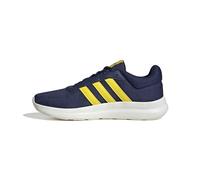 adidas Lite Racer 4.0 Shoes, Zapatos Hombre, Dark Blue/Yellow/Core White, 41 1/3 EU