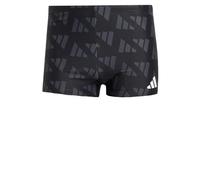 adidas Logo Graphic Swim Boxers Bañador, Black/Carbon, 32 para Hombre