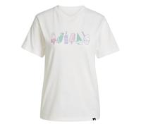 Camiseta adidas food mujer blanco L