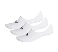 ADIDAS ORIGINALS Calcetines invisibles 'Low Cut' negro / blanco, Talla 43-45