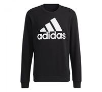 Adidas M BL FL SWT Sweatshirt, Mens, Black/White, XL