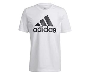 adidas M Bl Sj T, Camiseta, Hombre, White/Black, L