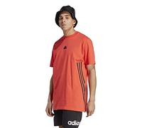 adidas M Fi 3s T Camiseta de Manga Corta, Rojo Brillante, Small para Hombre