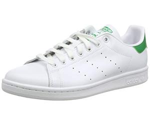 Adidas M20324 Hombre Zapatillas de Gimnasia, Blanco (Ftwrwhite/Core White/Green Ftwrwhite/Core White/Green), 42 2/3 EU