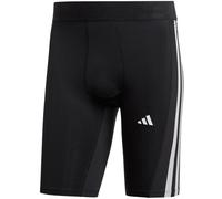 Adidas - Malla corta Techfit 3-Stripes, Unisex, Black, S