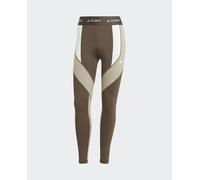 adidas Techfit 7/8 Colorblock Leggings Mallas, Negro/Grefiv, M para Mujer